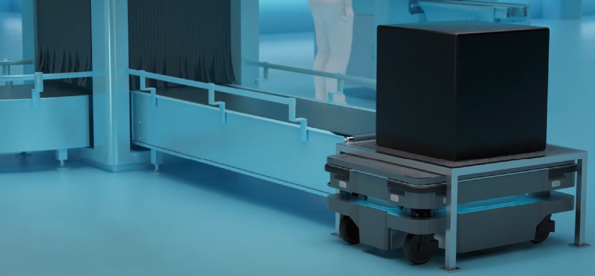 カート潜り込み牽引